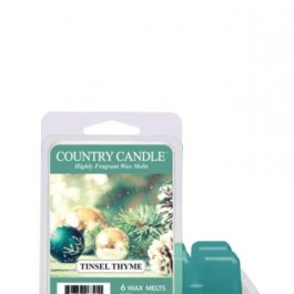 Country Candle TINSEL & THYME wosk zapachowy 64g