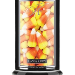 KRINGLE CANDLE Candy Corn Duża Świeca 623g