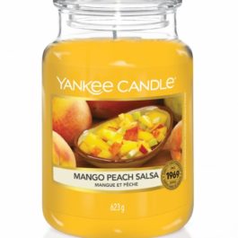 Duża Świeca Zapachowa Yankee Candle MANGO PEACH SALSA  623g