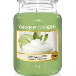 Świeca Zapachowa Duża Yankee Candle VANILLA LIME  623g