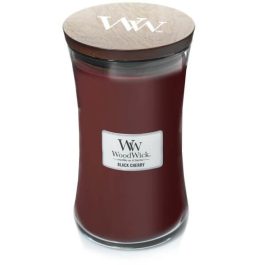 WoodWick BLACK CHERRY Duża Świeca Zapachowa 609,5 g
