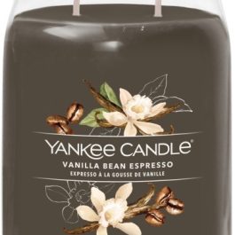 Vanilla Bean Espresso – Yankee Candle Signature – duża świeca z dwoma knotami – nowość 2023